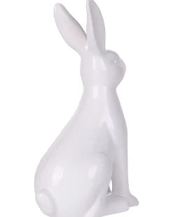 Accessorio decorativo Coniglio RUCA Ceramica Bianco