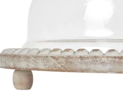Alzata per torta DENDERA Legno di mango Marrone chiaro