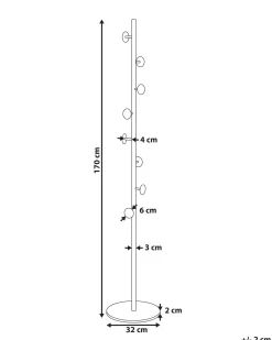 Appendiabiti NOTUS Nero