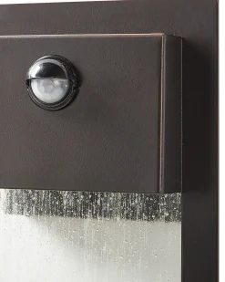 Applique a LED per esterni ELLIOT con sensore di movimento Nero