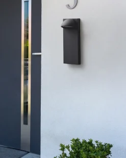 Applique a LED per esterni SAJUR Nero