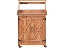Banco da giardinaggio ALTOLIA Legno di abete 70 cm 40 cm Marrone
