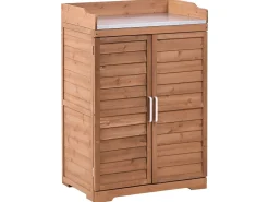 Banco da giardinaggio TEREVILLE Legno di abete 67 cm 45 cm Marrone