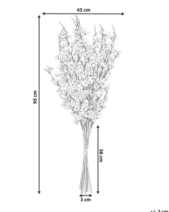 Bouquet di fiori artificiali NEBRA 95 cm Rosa