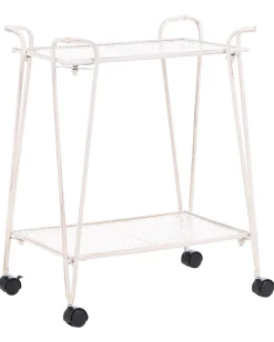 Carrello portaoggetti YUMBILLA Metallo Bianco con ruote