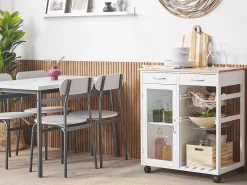 Carrello portavivande BOVES Bianco