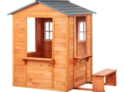 Casetta da giardino AMPELIKO Legno di abete Marrone