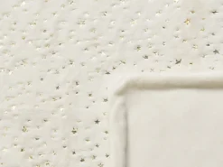 Coperta ALAZEYA 130 x 180 cm Bianco sporco