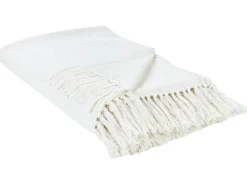 Coperta AMPARA Cotone 220 x 240 cm Bianco sporco