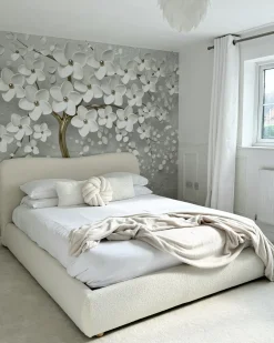 Coperta BAYBURT 200 x 220 cm Bianco sporco