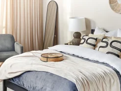 Coperta BAYBURT 200 x 220 cm Bianco sporco