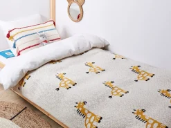 Coperta CHILARI Cotone 130 x 170 cm Beige