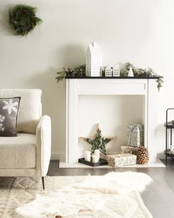 Cornice Caminetto BAUDIN Bianco