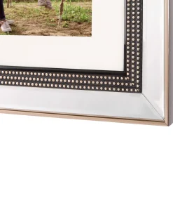 Cornice per 3 foto DALABA Argento