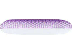 Cuscino da letto ATHOS Basso Schiuma memory 55 x 35 cm Viola