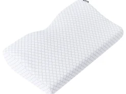 Cuscino da letto ELGON Basso Schiuma memory 30 x 50 cm Bianco