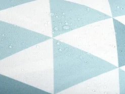 Cuscino da esterno TRIFOS Trama geometrica 40 x 70 cm Blu