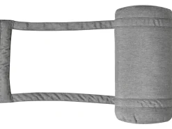 Cuscino per sdraio BRESCIA PREMIUM 180 x 60 cm Grigio melange