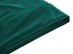 Fodera per struttura letto Velluto FITOU 180 x 200 cm Verde smeraldo