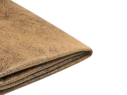 Fodera per struttura letto Pelle sintetica FITOU 140 x 200 cm Marrone