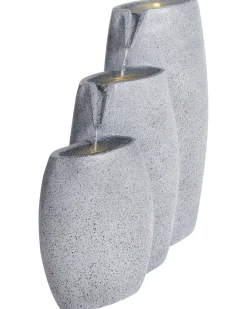 Fontana da giardino ARKLE LED Grigio