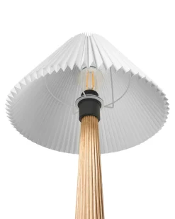 Lampada da pavimento ALIGIDE Legno Naturale