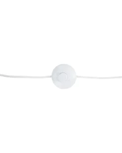 Lampada da pavimento ALZETTE Legno di pino Bianco