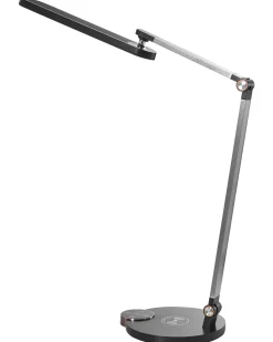 Lampada da scrivania a LED CAROY con Caricatore wireless Nero
