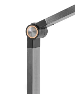 Lampada da scrivania a LED CAROY con Caricatore wireless Nero