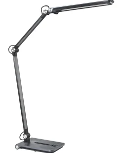 Lampada da scrivania a LED AQUILA con dimmer Grigio