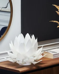 Lampada da tavolo Fiore MUSONE Bianco