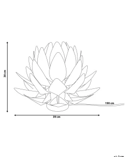 Lampada da tavolo Fiore MUSONE Bianco