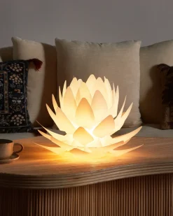 Lampada da tavolo Fiore MUSONE Bianco