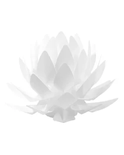 Lampada da tavolo Fiore MUSONE Bianco