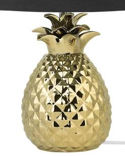 Lampada da tavolo PINEAPPLE Ceramica Oro