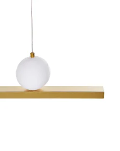 Lampadario a LED ALWAND Metallo Oro