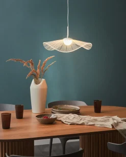 Lampadario a LED LOIRE Metallo Bianco