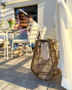 Lanterna a energia solare LUSWISHI 68 cm Naturale