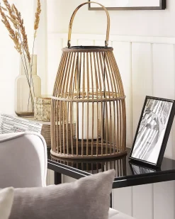 Lanterna HOSTE Bambù 32 cm Beige