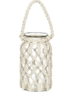 Lanterna JALEBI Tessuto 28 cm Bianco sporco