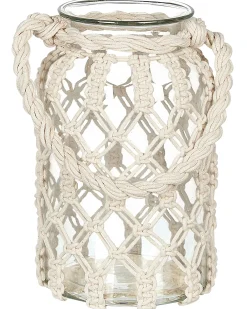 Lanterna JALEBI Tessuto 31 cm Bianco sporco