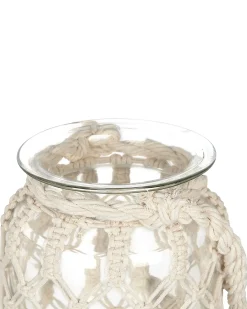 Lanterna JALEBI Tessuto 31 cm Bianco sporco