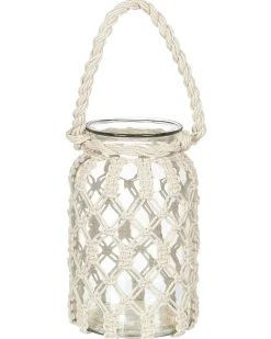 Lanterna JALEBI Tessuto 31 cm Bianco sporco