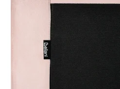 Letto a castello Velluto CHOCQUES 90 x 200 cm Rosa pastello