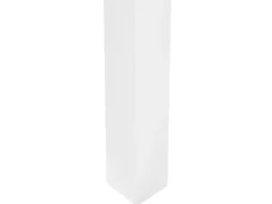 Letto a mezza altezza Legno di pino ASCOUX 90 x 200 cm Bianco