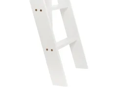 Letto a mezza altezza Legno di pino STAPLE 90 x 200 cm con Scivolo Bianco