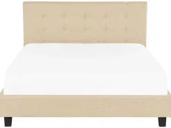Letto ad acqua Tessuto LA ROCHELLE 180 x 200 cm Beige