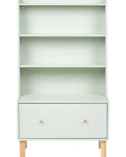 Libreria a 3 ripiani QUILPIE 120 cm Verde chiaro