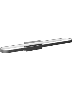 Luce LED per quadri e specchi MIDOU Metallo Nero