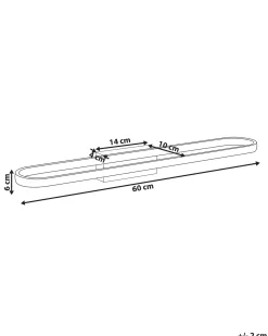 Luce LED per quadri e specchi MIDOU Metallo Marrone